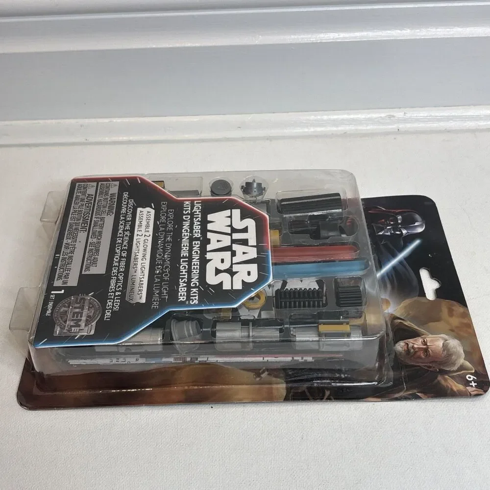 NIB Star Wars Lightsaber Engineering Kit by Disney-Dual Lightsabers With Poster!